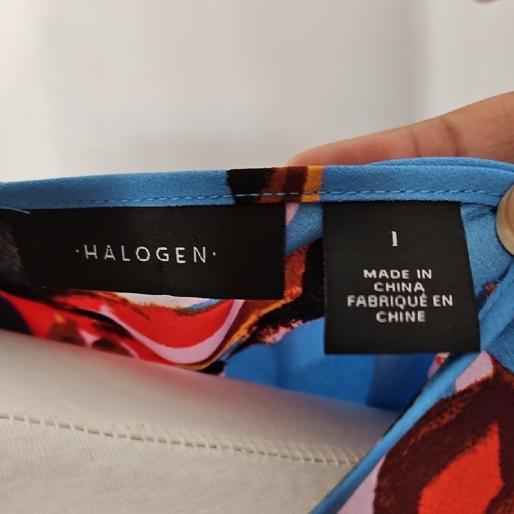 Halogen Multicolor Floral Blouse - Picture 4 of 6
